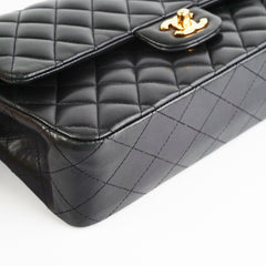 Chanel Medium/Large Classic Double Flap Lambskin Black