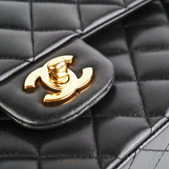 Chanel Medium/Large Classic Double Flap Lambskin Black