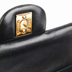 Chanel Medium/Large Classic Double Flap Lambskin Black