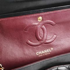 Chanel Medium/Large Classic Double Flap Lambskin Black