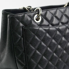 Chanel Grand Shopping Tote GST Caviar Black Shoulder Bag