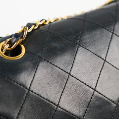 Chanel Medium/Large Vintage Double Classic Flap Black