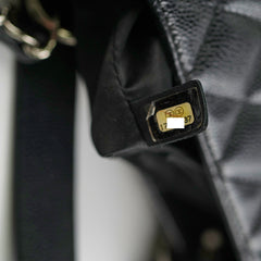 Chanel Grand Shopping Tote GST Caviar Black Shoulder Bag