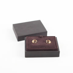 Hermes Boutons D'Oreilles Vertige Coeur TPM Pink Gold