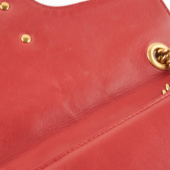 Gucci Marmont Small Red Shoulder Bag