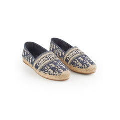 Christian Dior Canvas Flat Shoes Size 37.5