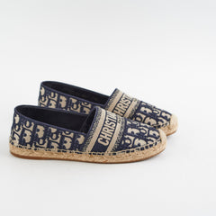 Christian Dior Canvas Flat Shoes Size 37.5