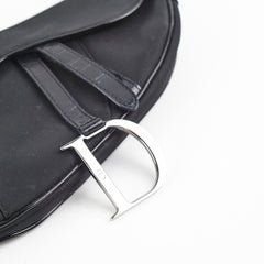 Christian Dior Nylon Saddle Black