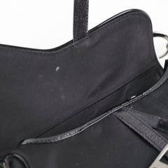 Christian Dior Nylon Saddle Black