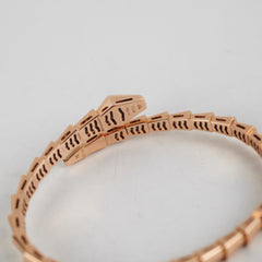 Bvlgari Serpenti Viper Serpenti Rose Gold Diamonds Size 15