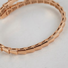 Bvlgari Serpenti Viper Serpenti Rose Gold Diamonds Size 15