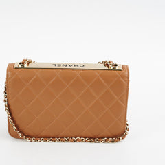 Chanel Trendy CC Wallet on Chain WOC Caramel 28 Series