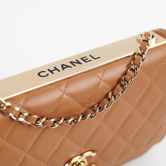 Chanel Trendy CC Wallet on Chain WOC Caramel 28 Series