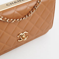 Chanel Trendy CC Wallet on Chain WOC Caramel 28 Series