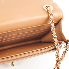 Chanel Trendy CC Wallet on Chain WOC Caramel 28 Series