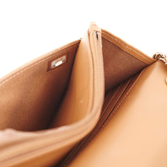 Chanel Trendy CC Wallet on Chain WOC Caramel 28 Series