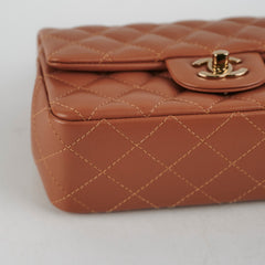 Chanel Mini Rectangulare Caramel GHW 2022