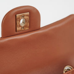Chanel Mini Rectangulare Caramel GHW 2022
