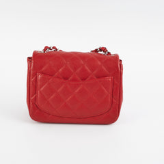 23/7 DOTD- Chanel Classic Flap Square Caviar Red