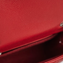 23/7 DOTD- Chanel Classic Flap Square Caviar Red