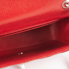 23/7 DOTD- Chanel Classic Flap Square Caviar Red
