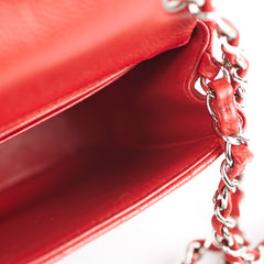 23/7 DOTD- Chanel Classic Flap Square Caviar Red