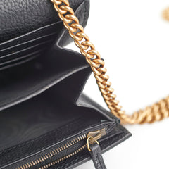 Gucci Black Wallet On Chain