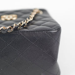 Chanel 22S Mini Bucket Bag Caviar Black Microchip 2023