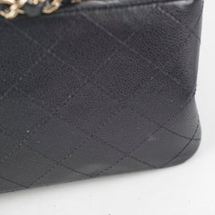 Chanel 22S Mini Bucket Bag Caviar Black Microchip 2023