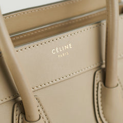 Celine Luggage Micro Light Mastic