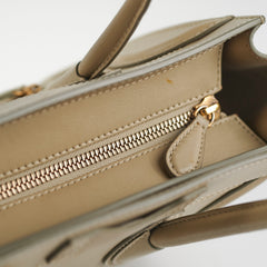 Celine Luggage Micro Light Mastic