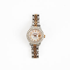Rolex Datejust 26mm Mother of Pearl with Diamonds Aftermarket
