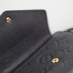 Louis Vuitton Empreinte Wallet Black