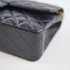 Chanel Medium Caviar Classic Flap Black GHW