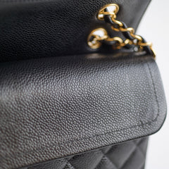 Chanel Medium Caviar Classic Flap Black GHW