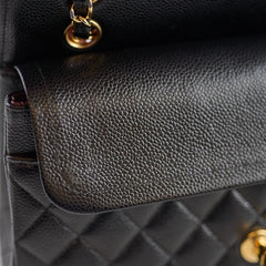Chanel Medium Caviar Classic Flap Black GHW