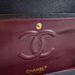 Chanel Medium Caviar Classic Flap Black GHW