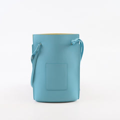 Loewe Howl's Moving Castle Heen Dice Pocket bag Calfskin Sky Blue