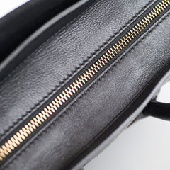 Celine Luggage Denim Black Micro