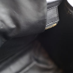 Celine Luggage Denim Black Micro