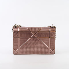 Christian Dior Medium Diorama Mettalic Pink