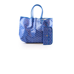 Goyard Saint Louis MM Tote Blue