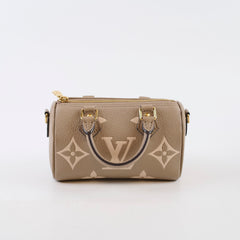 Louis Vuitton Nano Speedy Empreinte