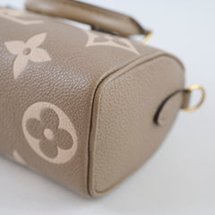 Louis Vuitton Nano Speedy Empreinte