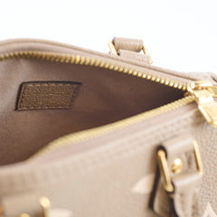 Louis Vuitton Nano Speedy Empreinte