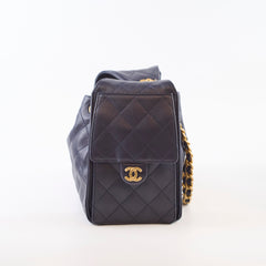 Chanel 25 Small Caviar Navy (Microchipped)