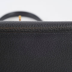 Hermes Kelly 25 Black GHW Togo C Stamp
