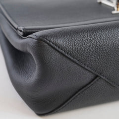 Louis Vuitton Lockme Cartable Handbag Black Calfskin
