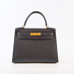 Hermès Kelly 28 Noir Epsom 2018