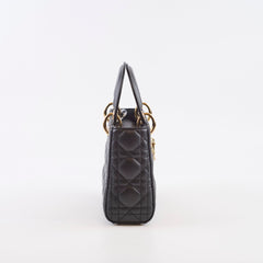 Dior Mini Lady Dior Black Lambskin